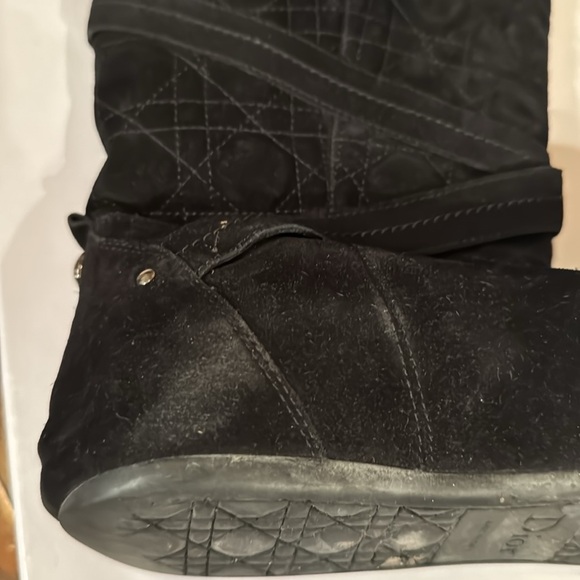 Dior Igloo Botte Plate black shearing / suede boots well loved size 40 - Picture 5 of 9